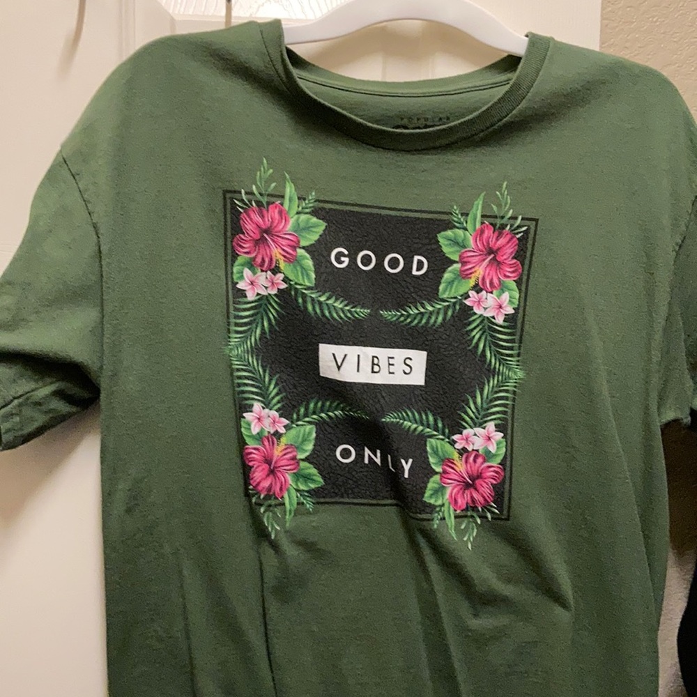 Shirt ( Good vibes only)